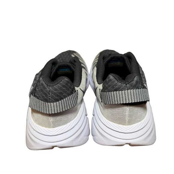 Hoka men’s Rincon Black and White Rincon Lightweight Running Shoe size 9